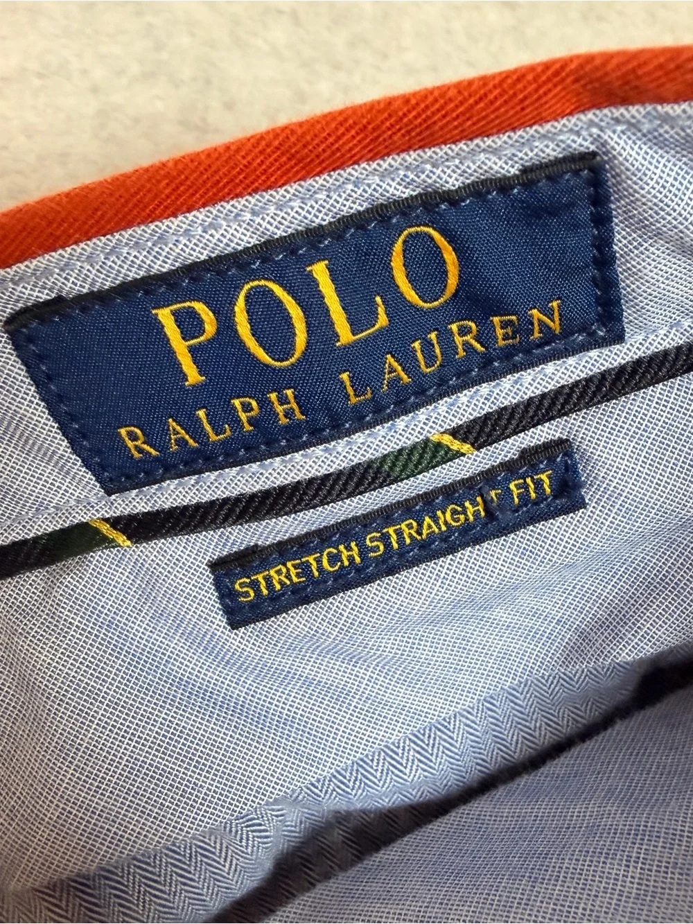 Polo Ralph Lauren Men's Orange Chino Pants